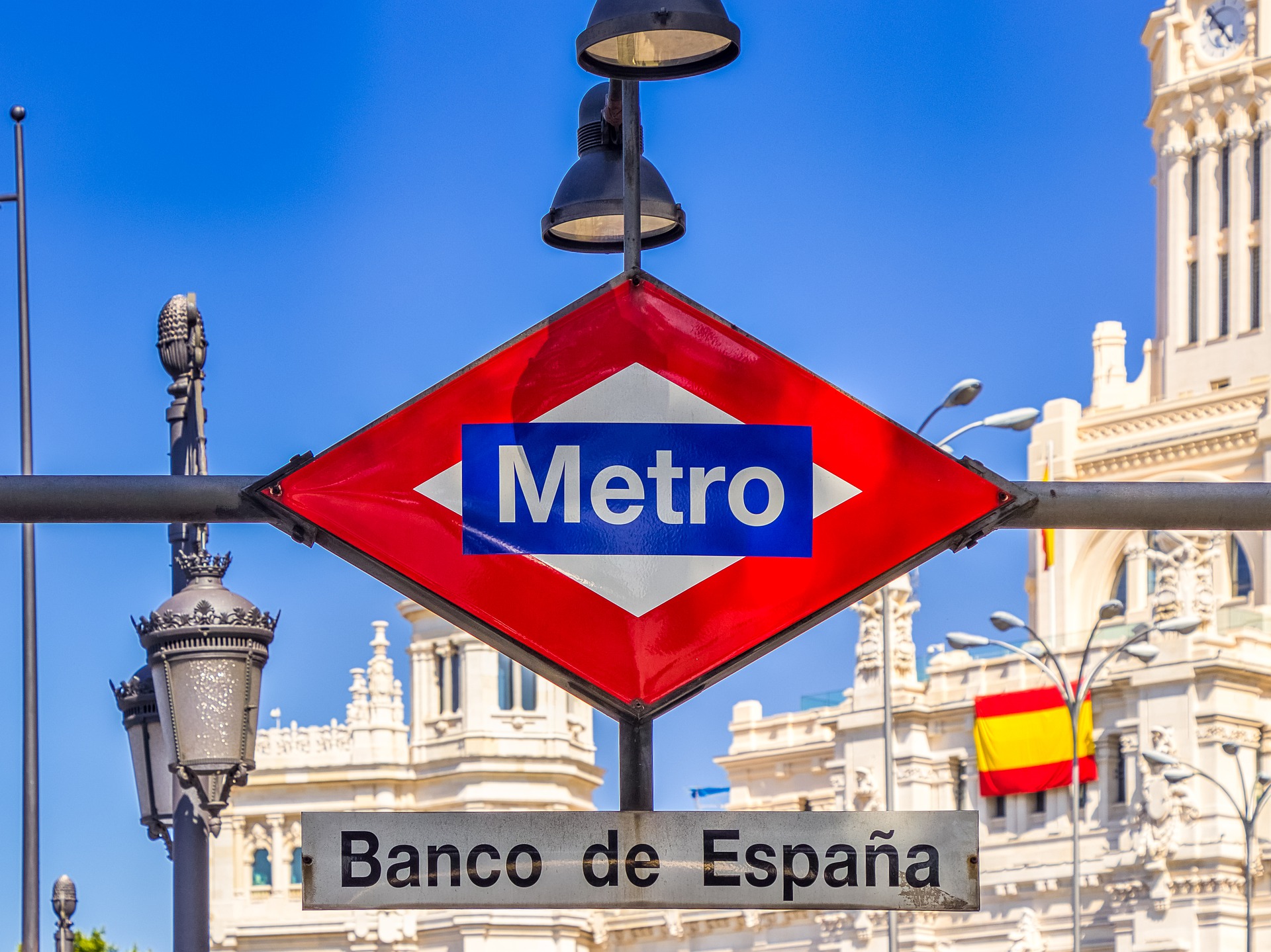 Madrid Metro Banco de España Station