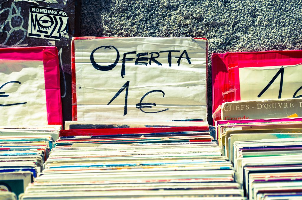 Street markets in Madrid